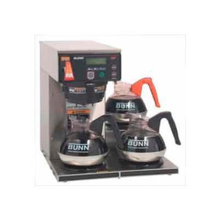 BUNN Axiom„¢ 12 Cup Digital Dual-Voltage Coffee Brewer w/ LCD, 3 Lower Burners 38700.0009
